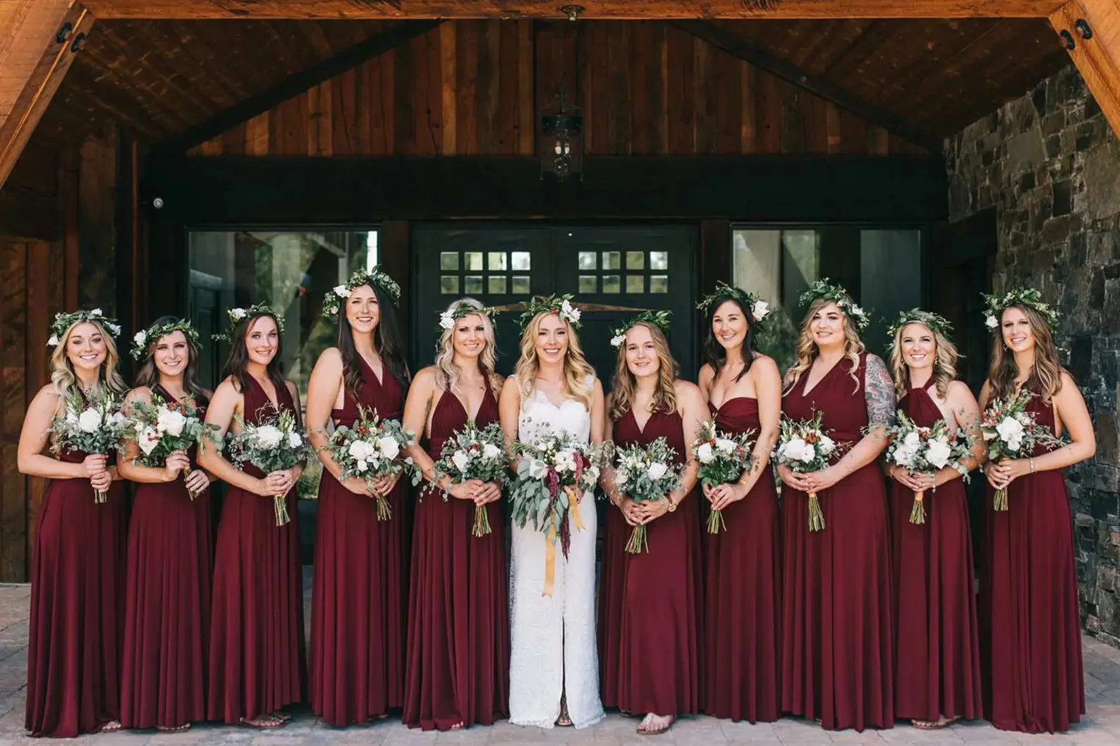 Bridesmaids attire example 2